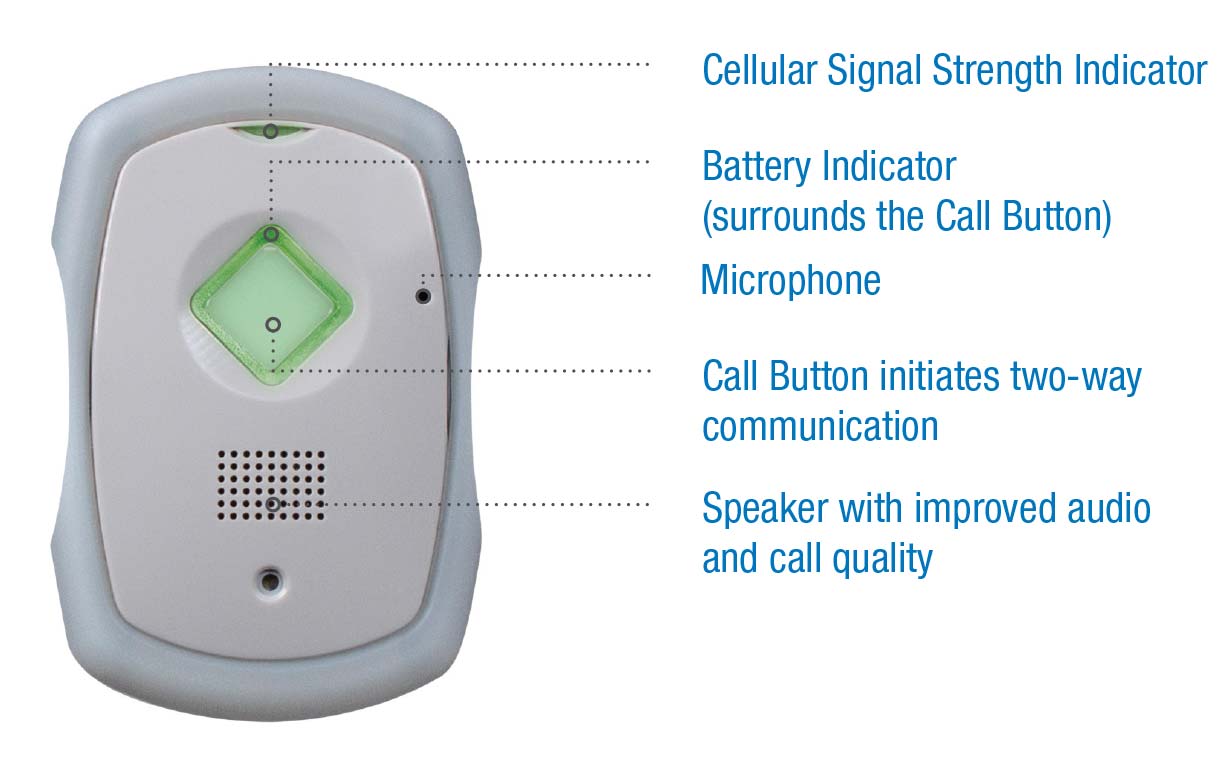 An image of the NUMERA Libris 2 device that helps protect and monitor worker safety on the job.